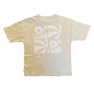 Gap X Bailey Elder Kids Graphic T-Shirt Size 10 Large 100% Organic Cotton Beige